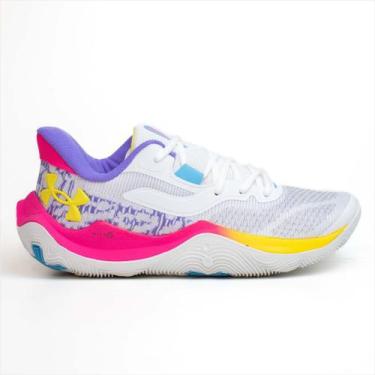 Imagem de Tênis Under Armour Dime Masculino, 43, Branco