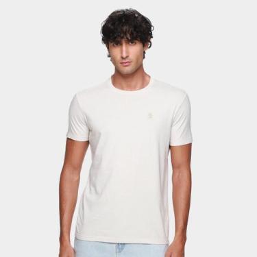Imagem de Camiseta Ellus Masculina, Off white, G