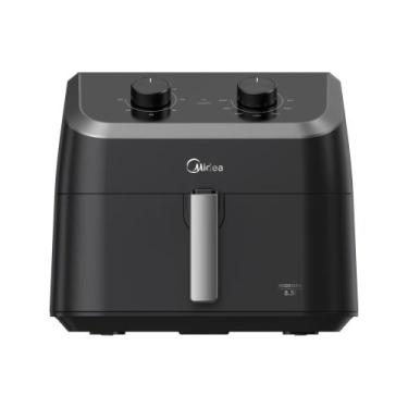 Imagem de Fritadeira Air Fryer 8,5L Widemax Cyclone Preto Midea, Preto, 220V
