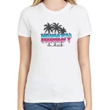 Imagem de Camiseta Feminina Hurley Boyfriend - Branco