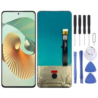 Imagem de YUNCHAO Acessórios telefônicos Material AMOLED Tela LCD para ZTE Axon 30 Pro 5G A2022 com Montagem Full Digitizer (preto) Substituição do telefone celular