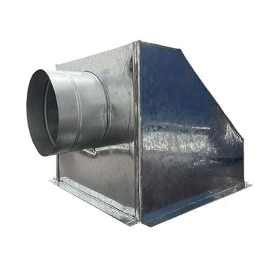 Imagem de Caixa Plenum Para Difusor Quadrado 4 vias TAM 2 Colarinho 5" 125mm
