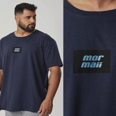 Imagem de Camiseta Masculina Mormaii Plus Size Logo Frontal