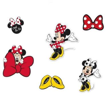 Imagem de Mini Personagens Decorativos Minnie Mouse - 12 Unidades - Regina