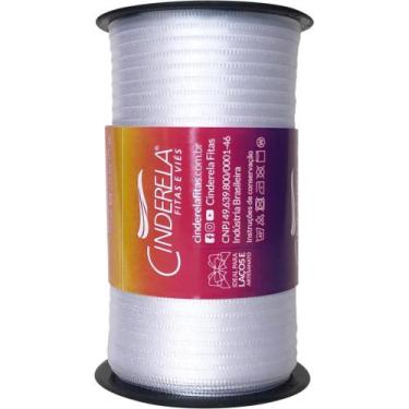 Imagem de Fita de Cetim 04MM 100M Branco - Cinderela