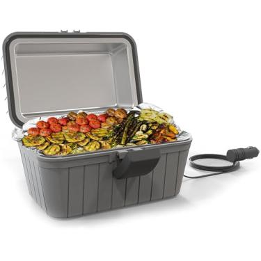 Imagem de Lancheira elétrica aquecida Gideon, fogão portátil de 12 volts para carro, caminhão, acampamento, etc. - Enjoy Hot Delicious Meals