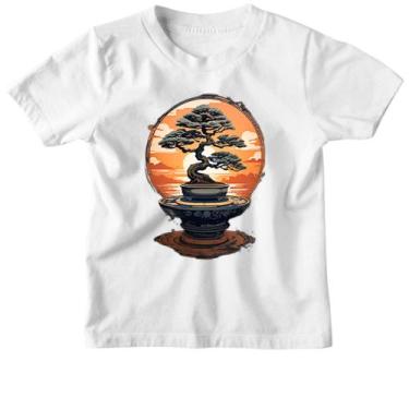 Imagem de Camiseta Infantil Bonsai magico Japao sunset - Alearts, 6
