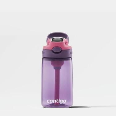 Imagem de Garrafa Gizmo Flip Kids AUTOSPOUT Rosa Roxo Contigo  414ml, Único, Uni