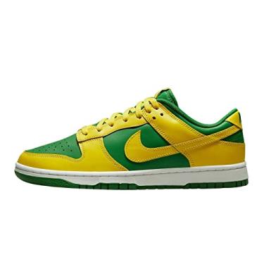 Imagem de Nike Sapatos masculinos retrô Bttys da Dunk Low, Maçã verde/amarelo Strike, 9
