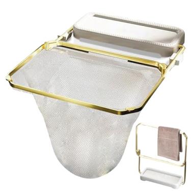 Imagem de Cesta de apanhador de alimentos, filtro de desperdício de alimentos para pia|Casquete de filtro de apanhador de resíduos de alimentos para alimentos - multiuso à prova de ferrugem, com 50 sac
