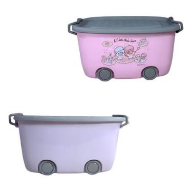 Imagem de 2 Oranizador De Rodinhas Para Livros Bonecas E Carrinhos - P - 7892540