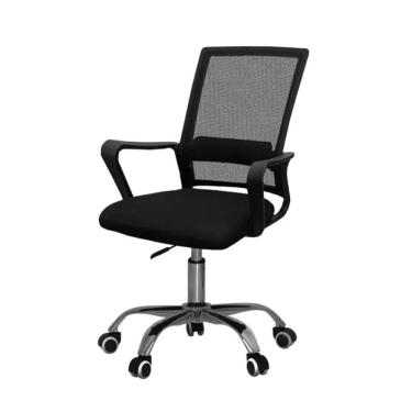 Imagem de Cadeira Office Giratória ELG Preta, Wish Comfort Och01