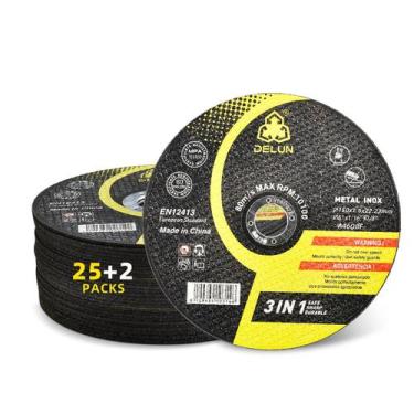 Imagem de Cut Off Wheels DELUN, pacote de 27 polegadas, de 6 polegadas para meta