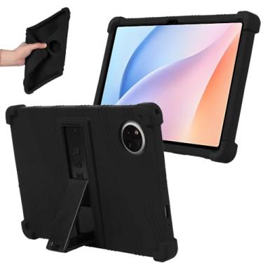 Imagem de FIEWESEY Capa para tablet For DOOGEE Tab A9 Plus, para For DOOGEE Tab A9 Pro Plus, capa de silicone macio adequado para crianças com suporte ajustável