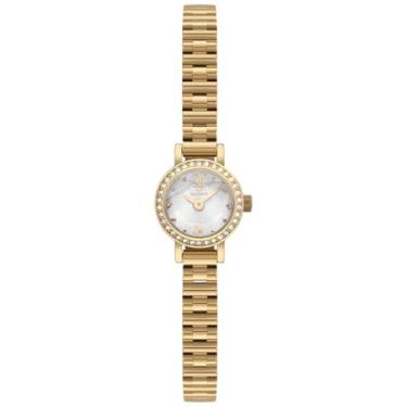 Imagem de Relógio Technos Mini Petit 1042AC/1K Dourado Feminino