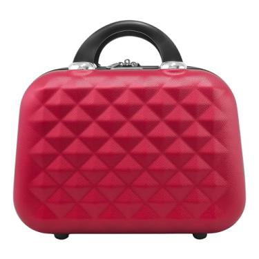 Imagem de Frasqueira Rígida em ABS com Alça Carona Gladiador Diamond FRAD1 (Cereja)