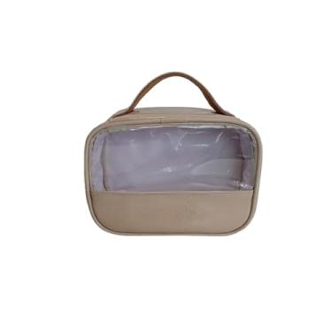 Imagem de Necessaire Tipo Maleta Feminina – Bolsa Organizadora de Maquiagem e Acessórios – Compacta, Resistente, Ideal para Viagens ou Uso Diário
