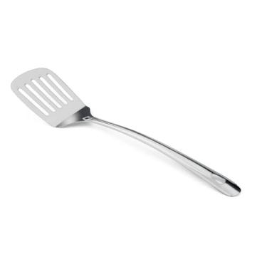 Imagem de James.F Espátula Vazada em Aço Inox, 32cm, para Cozinha