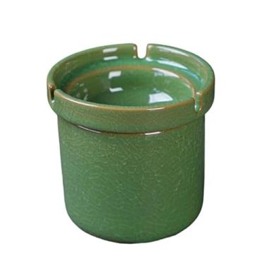 Imagem de Cinzeiro de ervas daninhas cinzeiro de cerâmica com personalidade criativa grande para casa, cinzeiro retro chinês para sala de estar, cinzeiro de tendência de luxo para escritório cinzeiros para