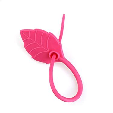 Imagem de 20 peças de silicone de proteção ambiental saco plástico clipe de vedação saco de alimentos conjunto de abraçadeira, entrega de cor aleatória