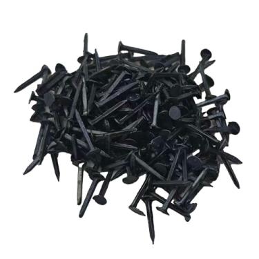 Imagem de pson 1450 peças de tachas de ferro preto de 16 mm, tachas de metal para sapatos, botas, saltos de couro, reparo de solas e projetos de marcenaria