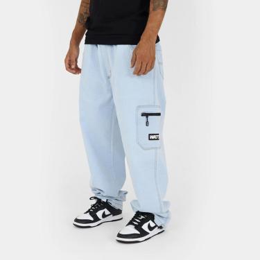 Imagem de Calça Wats Cargo Pocket Jeans Off White-Masculino