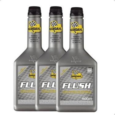 Imagem de kit 3 aditivo Flush Limpeza De Cárter Motor Remove Borra