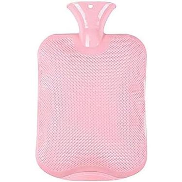 Imagem de Garrafa De Água Quente 2000 ML Borracha De Alta Densidade Inverno Mão Aquecedor Portátil Grosso Garrafa De Água Quente Meninas Bolso Pés Bolsa De Água Quente,Rosa,Constructive23