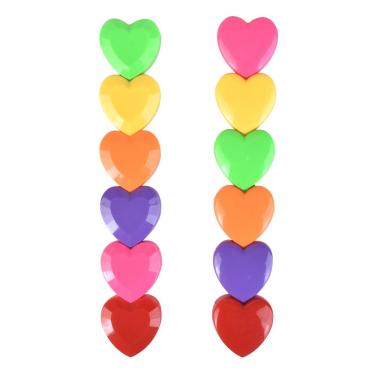 Imagem de Marcador de Texto 5 Cores Coração Loffice