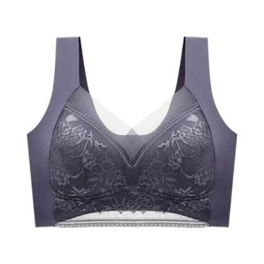 Imagem de Sutiã Esportivo Feminino Tamanho Grande Para Atividades Ao Ar Livre, E