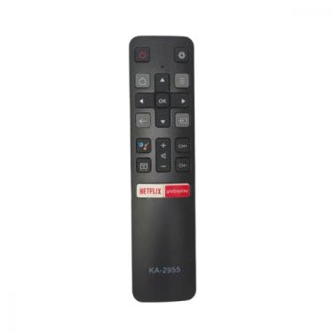Imagem de Controle Remoto Compatível TV TCL Smart 4k com botão Netflix e GloboPl