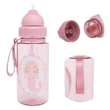 Imagem de Garrafa infantil flip angela sereia isla metoo - bup baby - THERMOS