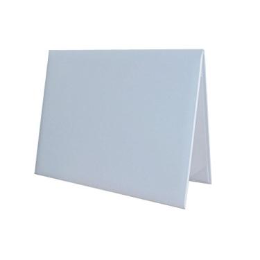 Imagem de Diploma Cover Certificado Suave 8 1/2" x 11" Grau Dias, White-a