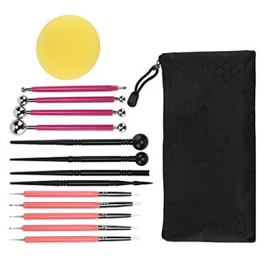 Imagem de Clay Tools, Multipurpose Polymer Clay Sculpting Tools Efficient for Clay Carving Knife for Girls for Children for Pottery Accessories