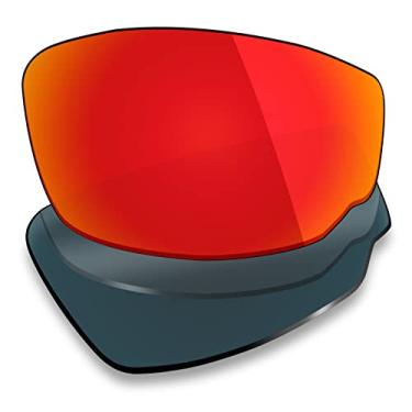 Imagem de Mryok Lentes de reposição polarizadas para equipamentos ópticos espiões – Vermelho fogo