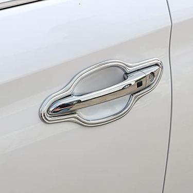 Imagem de JIERS Para Hyundai Tucson 2015-2018, maçaneta externa do carro, molduras para decoração de carro, acessórios de estilo de carro