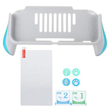 Imagem de Grip para Switch Lite de tamanho pequeno Controlador de jogo Grip Kids Switch Lite Console para Switch Lite Home(blue)