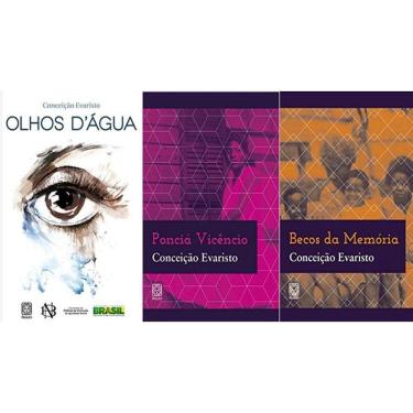 Imagem de Kit 3 Livros Conceição Evaristo Olhos D`Agua + Becos Da