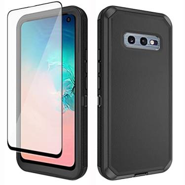 Imagem de Asuwish Capa de celular para Samsung Galaxy S10e com protetor de tela de vidro temperado e capa de celular híbrida robusta à prova de choque acessórios de proteção Glaxay S 10e Gaxaly 10se Galaxies