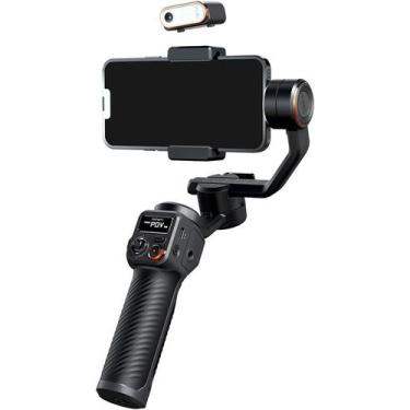 Imagem de Gimbal Estabilizador Para Smartphone 3 Eixos Com Sensor Rastreamento A