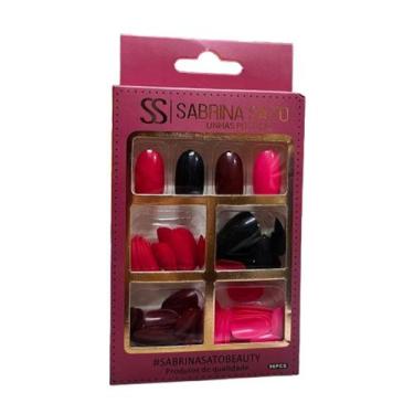 Imagem de Unhas Postiças 96 Unidades - Sabrina Sato