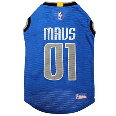 Imagem de Camiseta NBA DALLAS MAVERICKS DOG, PP – Regata de basquete para animais de estimação