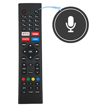 Imagem de PerFascin Controle remoto de voz 8142026670099K adequado para Sceptre Smart Android TV UMC & SRC Séries A328BV-SRC A558CV-UMC A658CV-U A515CV-UMC A518CV-UMC A550CV-UMC A650CV-UMC A650CV-UMC A650CV-UMC
