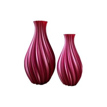 Imagem de Kit 2 Vasos Decorativos Stylish Decoração Sala(Marsala)