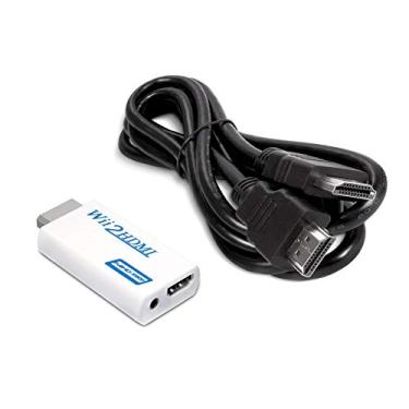 Imagem de The CIMPLE CO - Adaptador Wii para HDMI, para Nintendo Wii | Saída de áudio de vídeo HD conversor, Branco, Converter with HDMI