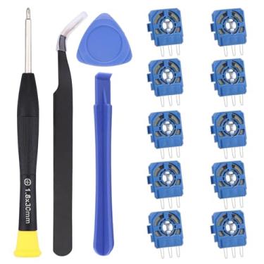 Imagem de IKPEK Potenciômetro de reposição de 2K3 Ohm para controle PS5 Dualsense, sensor de módulo de polegar para joystick analógico ALPS