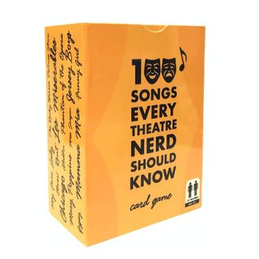 Imagem de 100 Songs Every Theatre Nerd Should Know - Ultimate Musical Theatre Broadway Card Game & Gift - Classic Deck