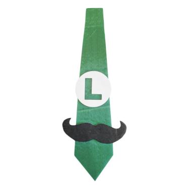 Imagem de Gravata De Festa Encanador Verde Para Fantasias