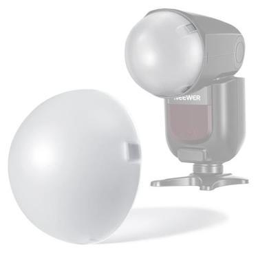 Imagem de Difusor de cúpula magnética mais recente para Z2 Z1 Speedlite Flash - 