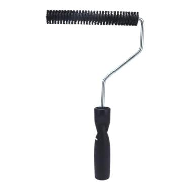 Imagem de Bothyi Rolo de fibra de vidro, ferramenta portátil, cabo ergonômico, antiderrapante, manual, rolo de bolhas, para chuveiro, banheira, banheira doméstica, Cabeça 28mmx200mm